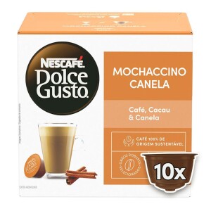 NESCAFÉ DOLCE GUSTO Mochaccino Canela 10 cápsulas por R$ 5,88