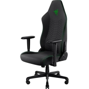 Cadeira Gamer Razer Iskur V2 X Até 136Kg Reclinável Almofada Cilindro de Gás Classe 4 Tecido Pret...