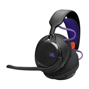 JBL Fone de Ouvido Bluetooth Quantum 650 Headset Gamer Over Ear Sem Fio Cancelamento de Ruído - P...