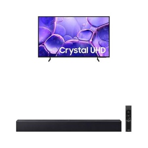 Samsung Combo Smart TV 55" Crystal UHD 4K U8600F + Soundbar HW-B400F em promoção na Amazon