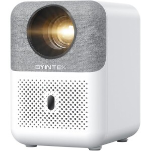 Projetor Smart BYINTEK LOVE U4 1080p Nativo com Suporte 4K WiFi NetflixYouTube e Som Hi-Fi: de R$...