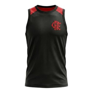 REGATA FLAMENGO GÁVEA MASCULINA PRETA em promoção na Amazon