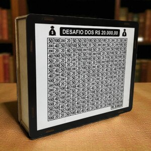 Cofre Desafio 10mil 20mil por R$ 19,59