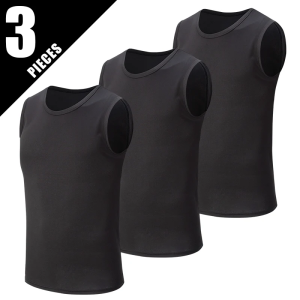 13 pçs europa plus size masculino cor sólida de secagem rápida sem mangas colete jovem masculino ...
