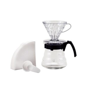 Conjunto Kit V60 Para Passar Cafe Craft Hario Conjunto Kit V60 Para Passar Cafe Craft Transparent...