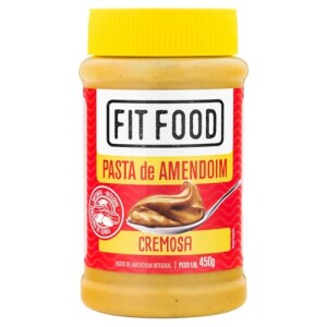 Fit Food Pasta de Amendoim Cremosa 450g em promoção na Amazon
