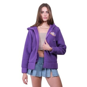 Moletom Feminino Jérsei Sherpa Logo Time: de R$ 83,97 por R$ 74,40