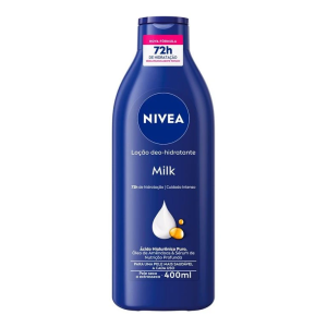 Loção Hidratante Nivea Milk Vegana 400ml — 33% OFF