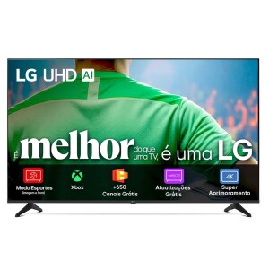 Smart TV LG 43 4k UHD WebOS Alexa 20W com 65% de desconto