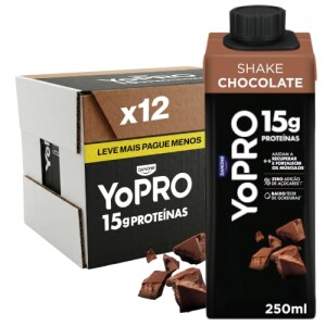 Bebida Láctea UHT Chocolate 250ml 12un com 35% de desconto