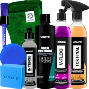 Kit Vonixx Lavagem Automotiva Completa V-floc Intense — 30% OFF