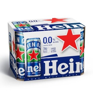 Heineken Cerveja Zero Lata 350ml Pack 12 Unidades — 14% OFF