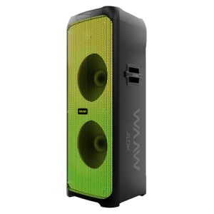WAAW by ALOK Caixa de Som INFINITE 1000 Bluetooth Tipo Torre Até 20h de Autonomia 3 Alto-Falantes...