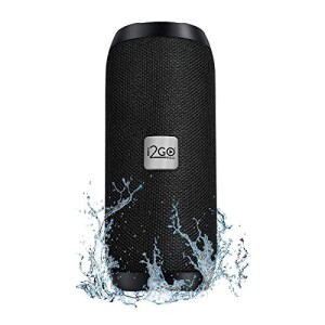 I2GO Caixa De Som Bluetooth Essential Sound Go 10W RMS Resistente à Água Preto — 18% OFF