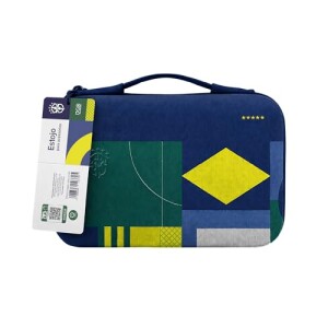 Estojo Organizador para acessórios i2GO CBF - Azul em promoção na Amazon