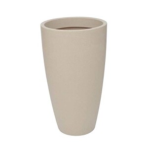 Vaso Malta Cone 43 X 76 Cm Granito Areia Vasart Malta Granito Areia 43x76cm: de R$ 340,90 por R$ ...