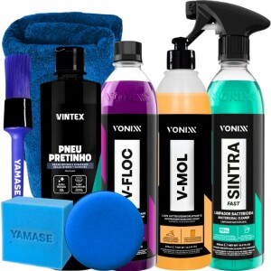 Kit Shampoo V-Floc V-Mol Limpador Sintra Fast Vonixx Pretinho Vintex — 33% OFF