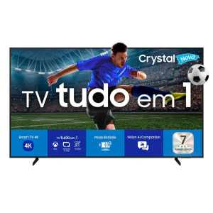 Samsung Smart TV 85" Crystal UHD 4K U8100F 2025 Xbox Cloud Gaming Canais Gratuitos Alexa UN85U810...