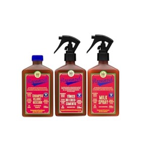 Kit Rapunzel (shampoo + Tônico + Milk Spray) - Lola From Rio por R$ 58,45