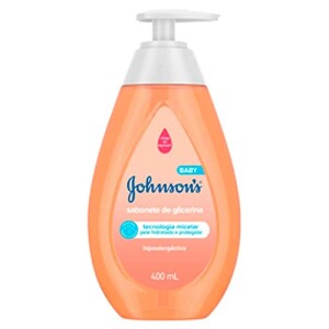 Sabonete Líquido Glicerina Da Cabeça Aos Pés Johnson's Baby 400ml com 43% de desconto