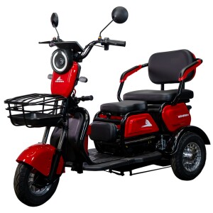 Triciclo Elétrico 3 Lugares WX-T03 Bateria de Lítio 800W 48V 20Ah por R$ 8.796,03
