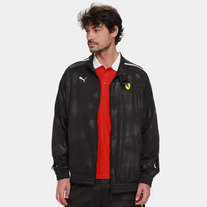 Jaqueta Puma Ferrari T7 Oversized Track Masculina — 55% OFF