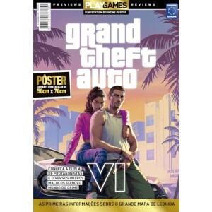 GTA 6 - Jason e Lucia - Arte 2 - Superpôster PlayGames — 20% OFF