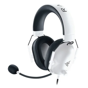 Headset Gamer Razer BlackShark V2 X Drivers 50mm Microfone Cardioide Surround 7.1 3.5 mm Branco -...