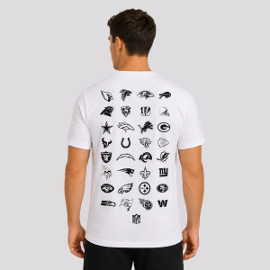 Camiseta New Era NFL Times Branca e Preta em promoção na Futfanatics