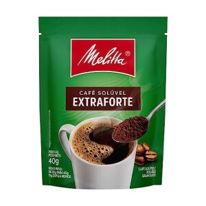 Café Solúvel Granulado Extraforte Melitta Sachê 40g em promoção na Amazon