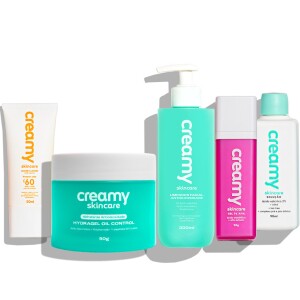 Kit Rotina Antioleosidade e Antiacne + Hydragel Oil Control por R$ 328,26