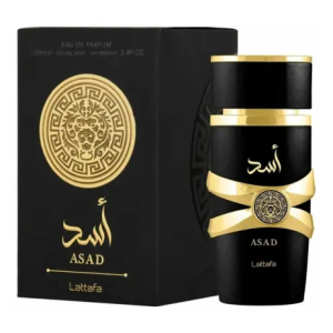 Perfume Arabe Asad Lattafa Eau de Parfum 100ML em promoção na Magazine Luiza