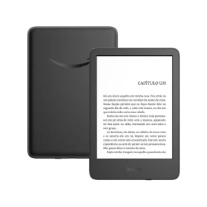 Kindle 2024 Amazon 6" 16GB Wi-Fi Preto por R$ 468,00