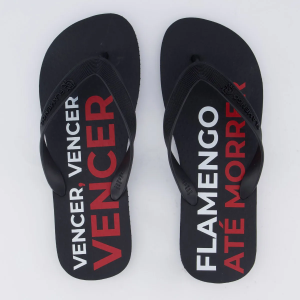 Chinelo Flamengo Vencer Preto por R$ 23,68