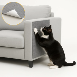 Arranhador Adesivo para Gato Protetor para Sofá e Cama Box - Carpete Premium — 35% OFF