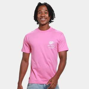 Camiseta Vans Stacked Hi Masculina por R$ 77,80