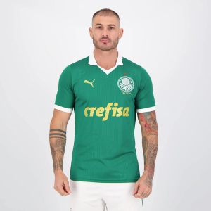 Camisa Puma Palmeiras I 2024 — 64% OFF