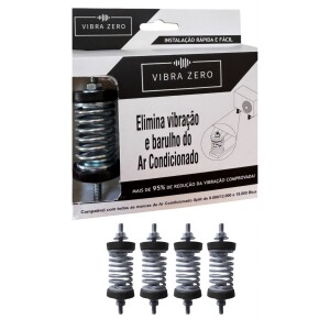 Vibra Zero amortecedor coxim anti vibração para ar condicionado em promoção na Shopee