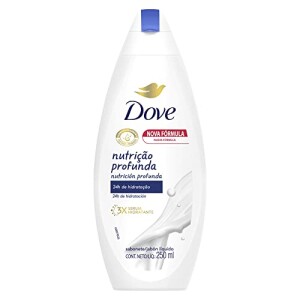 Dove Sabonete Líquido Nutrição Profunda 250ml em promoção na Amazon