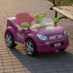 Carro Elétrico Infantil Com Controle Remoto Bateria 6v Som Buzina — 79% OFF