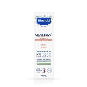 Mustela Cicastela Creme Reparador Hidratante 40Ml: de R$ 90,90 por R$ 66,00