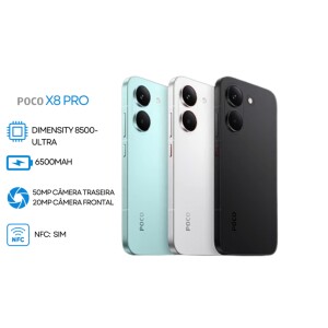 CELULAR LANÇAMENTO XIAOMI POCO X8 PRO 5G NFC 512GB 256GB 8RAM OU 12 RAM VERSÃO GLOBAL FONTE RAPID...