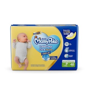 MamyPoko Fralda-Calça Dia & Noite P 46 Unidades: de R$ 62,90 por R$ 50,00