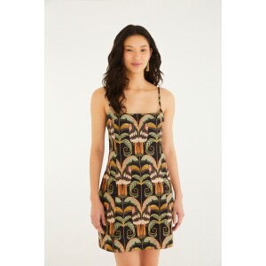 Vestido Farm Curto Tucano Real: de R$ 329,00 por R$ 169,99