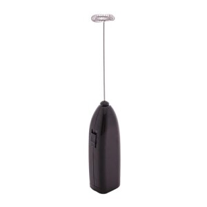 Lyor - Mini Mixer Misturador Elétrico Para Bebidas - Inox E Plástico Preto - Eficiente E Compacto...