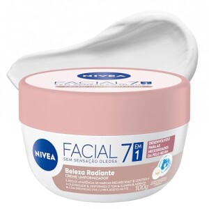 Creme Facial NIVEA Uniformizador Radiante 7 em 1 em promoção na Amazon