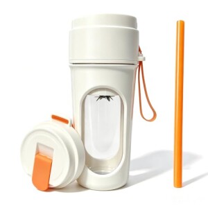Espremedor Elétrico Portátil, Liquidificador para Viagem, Ideal para Smoothies e Sucos, Viagens, ...
