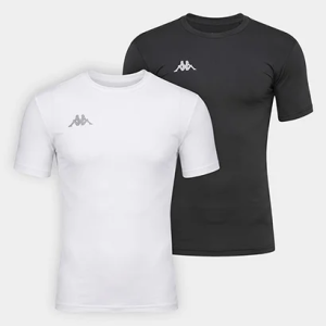 Kit Camiseta Kappa Térmica Embrace C2 Masculina com 32% de desconto
