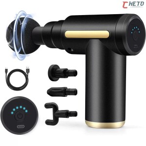 Massageador Elétrico Alta Frequência Profissional Muscular Massagem em promoção na Shopee