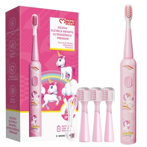 Escova de Dentes Elétrica Ultrassônica Infantil por R$ 74,00